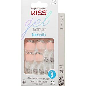 Kiss Gel Fantasy Toenails Pedicure Kit - Aesthetic Care